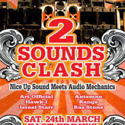 2 Sounds Clash poster