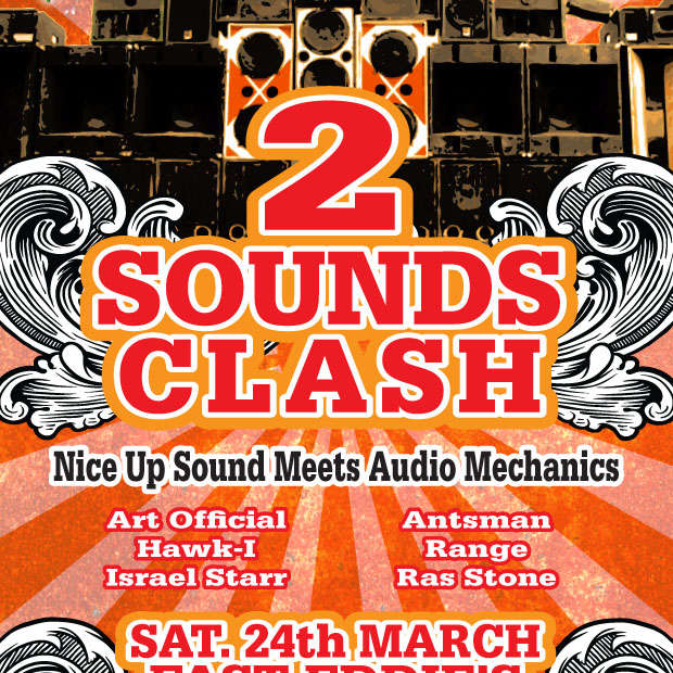 2 Sounds Clash poster