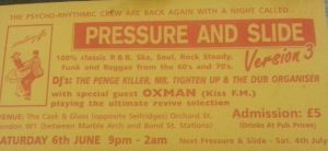 Pressure and Slide flyer