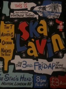 Ska Lavin flyer