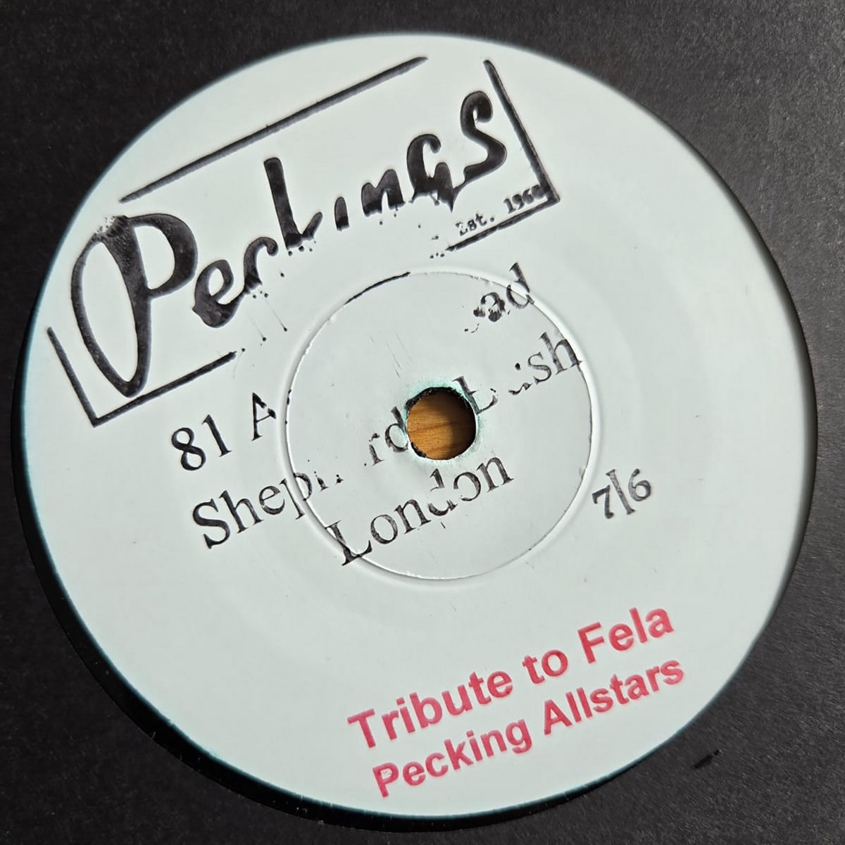 Tribute to Fela – Peckings All-Stars